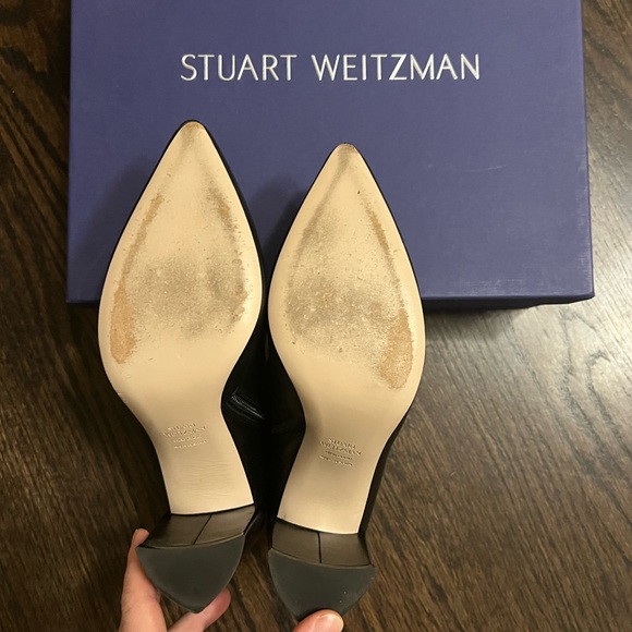 Stuart Weitzman black booties size 6.5 - Picture 4 of 4